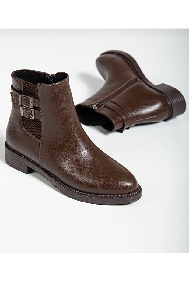 iki tokalı termo düz taban bot - 1