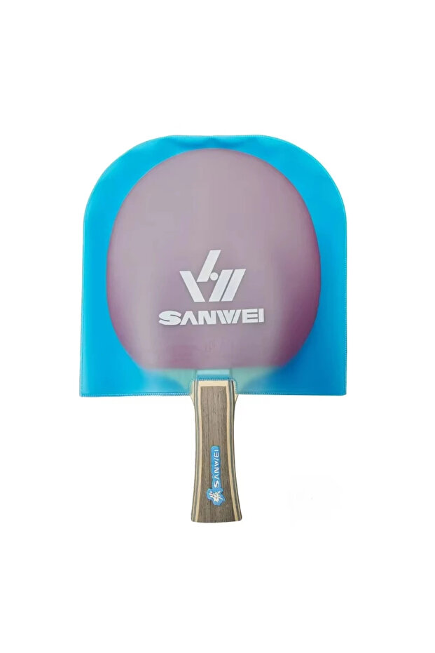 SANWEI-1PC-BLUE YINHE/SANWEI Table Tennis Racket Protection Covers Waterproof Paddle Film Protector