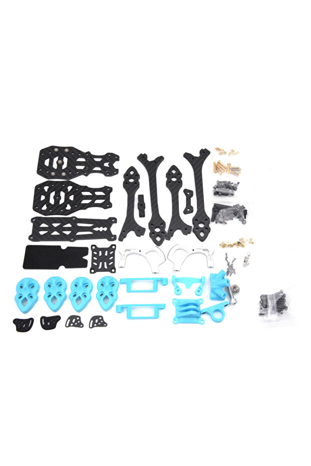 SKY BLUE MARK5 Mark 5 DC O4 Rro 5inch 222MM FPV Carbon Fiber Frame for MARK5-DC Air Unit FPV Camera