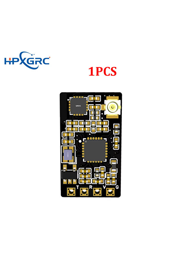 قطعة واحدة من جهاز استقبال HPXGRC 2.4G ExpressLRS ELRS لطائرات FPV Freestyle طويلة المدى، قطع غيار يمكنك تركيبها بنفسك