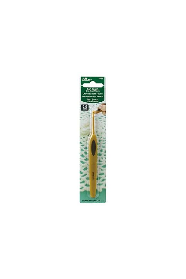 Clover Soft Touch Crochet Hook 3mm