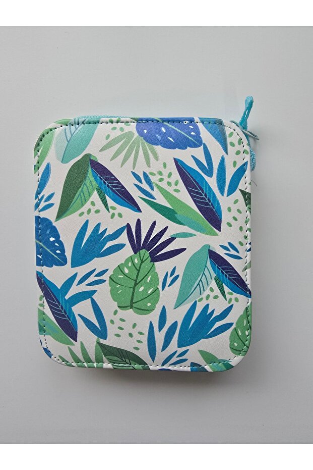 مجموعة الخياطة مع حقيبة - نمط الأوراق - 2