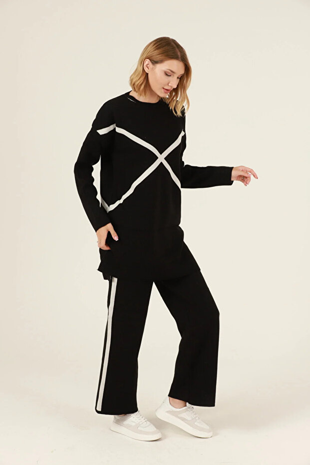 BLACK 2-Piece Knitwear Set - 5