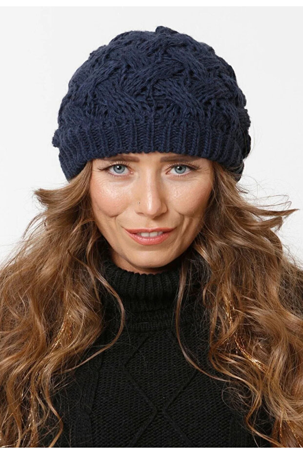 Triko örme çift katlı bere - 3