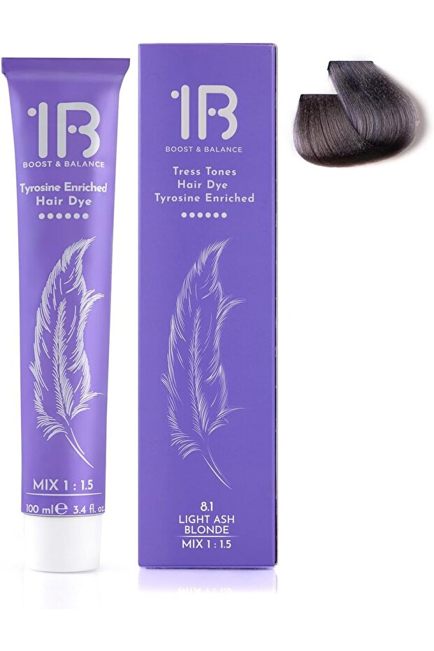 Hair Color Cream #8.1 Light Ash Blonde