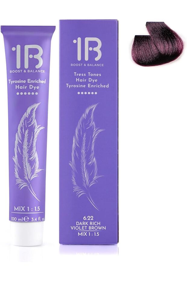 Hair Color Cream #6.22 Dark Rich Violet Blonde