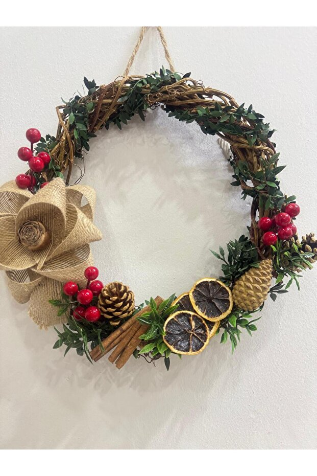 Yılbaşı Kapı Süsü ve Kapı Çelengi - 3