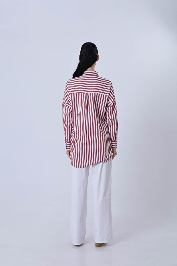 قميص أساسي كبير الحجم - 4