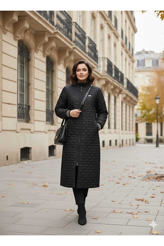 Uzun Şişme Mont - 2