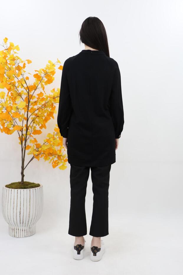 Basic Örme Tunik - Leopar - 6