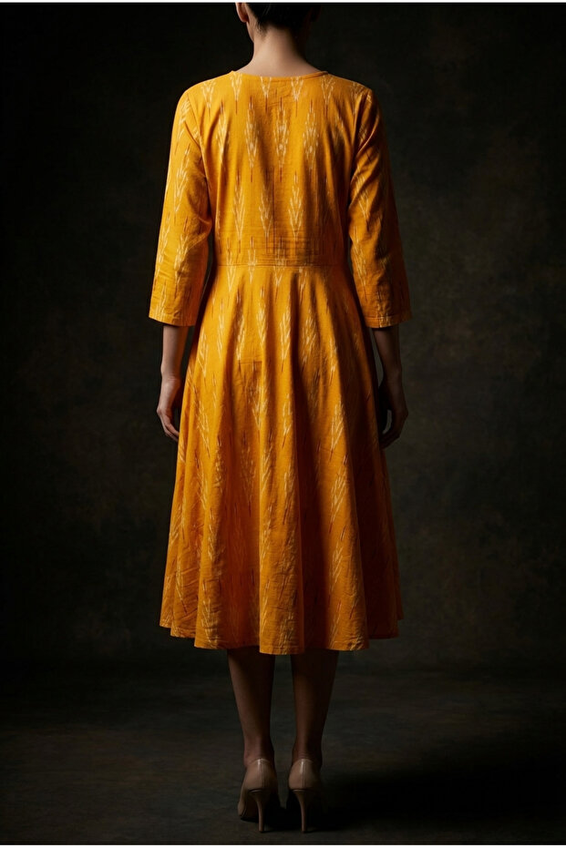 Rochie scurta din Ikat - 2