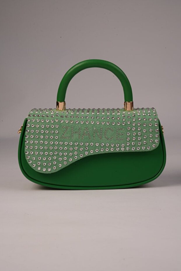 Zhance Design Green Women Bag - Code 23016