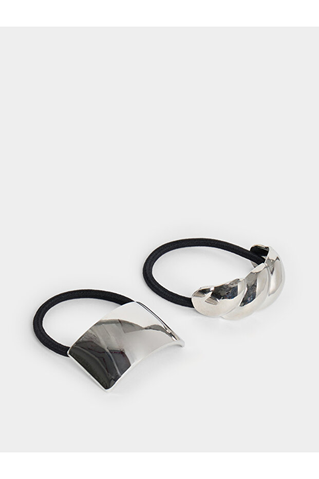 Pack of 2 - Metal Hair Tie