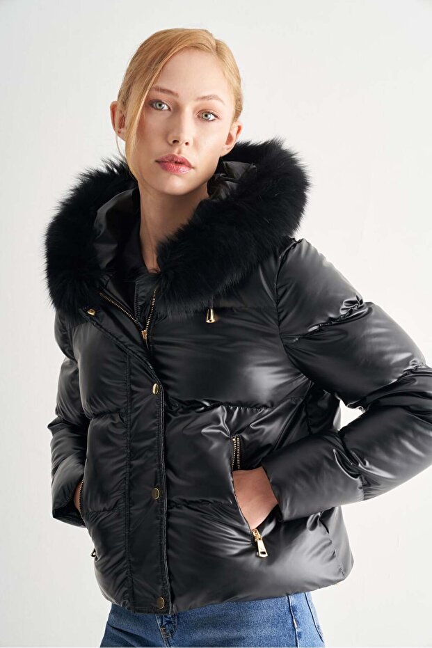 Puffer Kısa Mont - 3