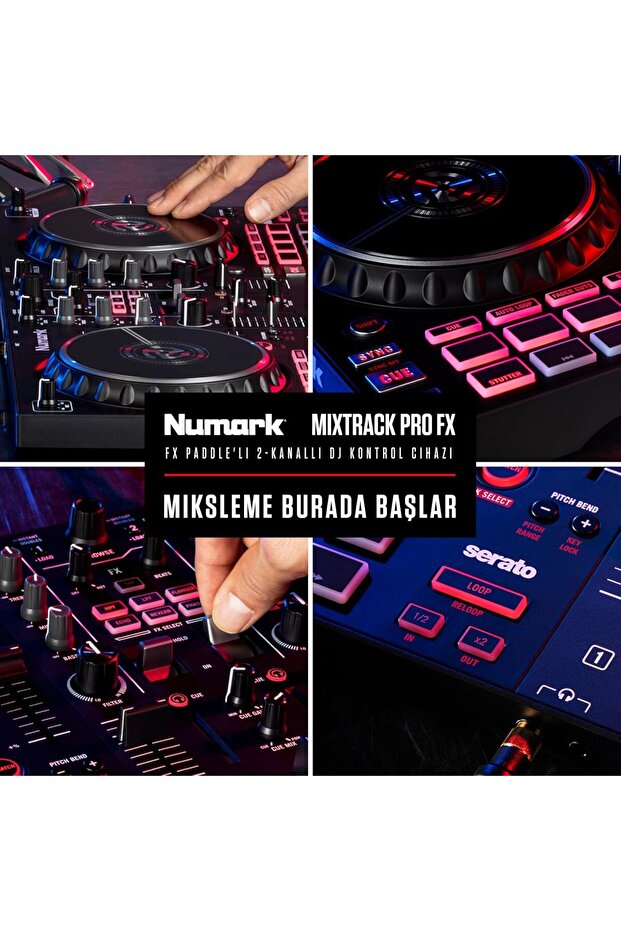 Mixtrack Pro FX 2 Deck DJ Controller - 2
