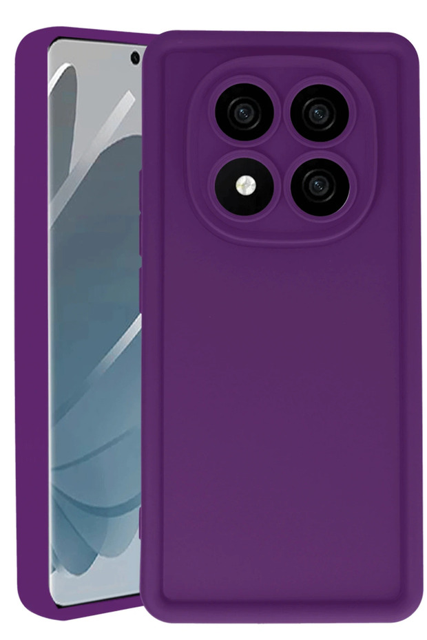 Mtxdpn Xiaomi Redmi Note 14 Pro 5g Case Viera Silicone (215059) - Plum