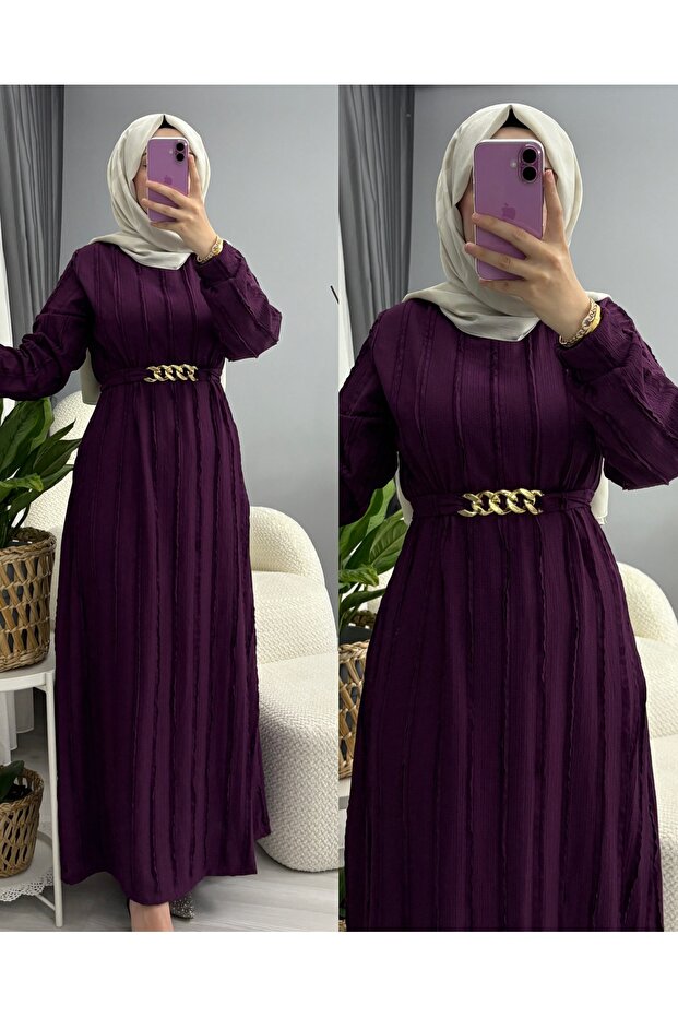 TESETTÜR BOYDAN ELBİSE - 1