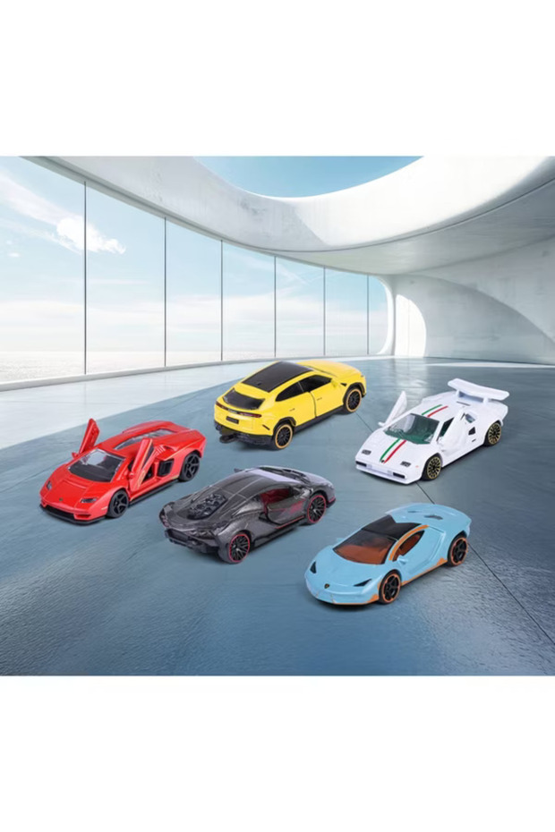 Oyuncak Lamborghini 5'li Araba Seti Giftpack - 3