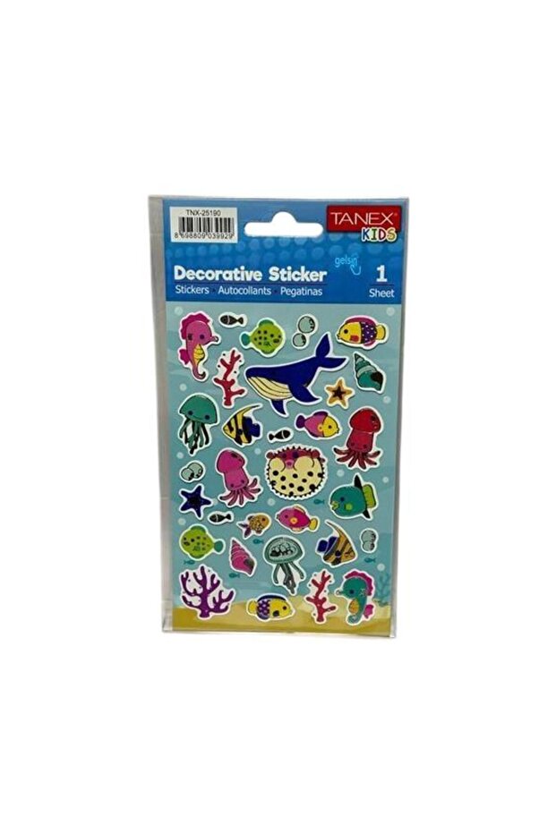 Ocean Creatures-2 Series Label Sticker Tnx-25190