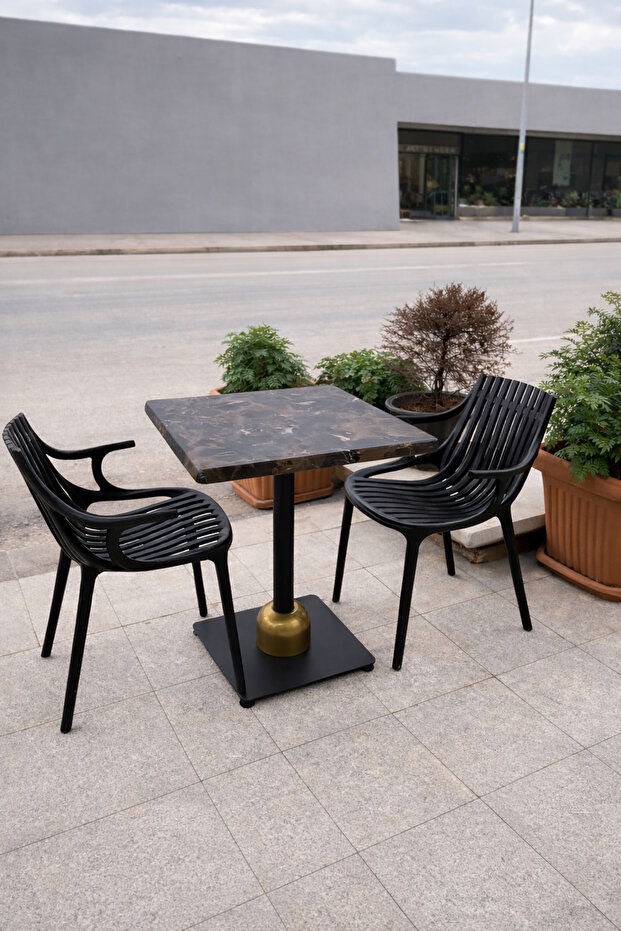 ev mobilya Werzalit masa sandelye - 1