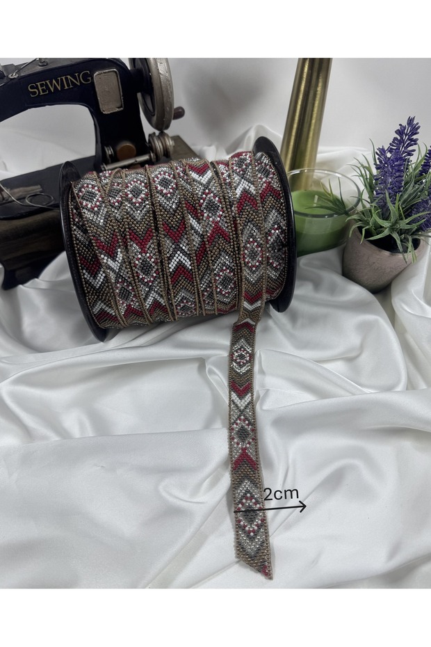 Ethnic Pattern Sticking Strip Accessory - 2