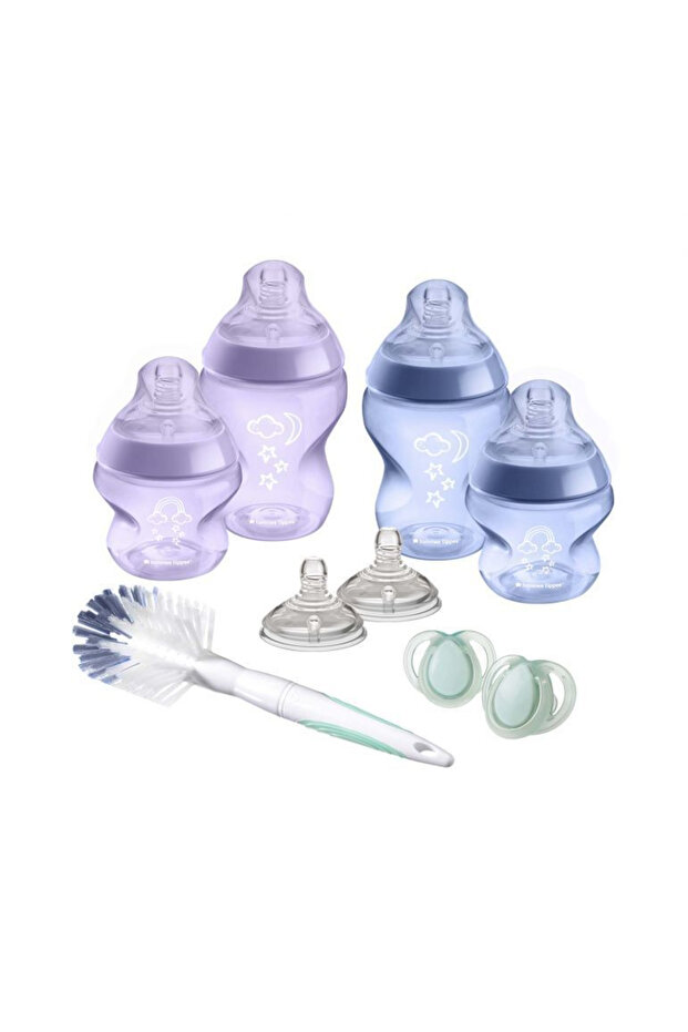 Closer to Nature bottle set, 0m+, anti-colic, BPA-free - 2