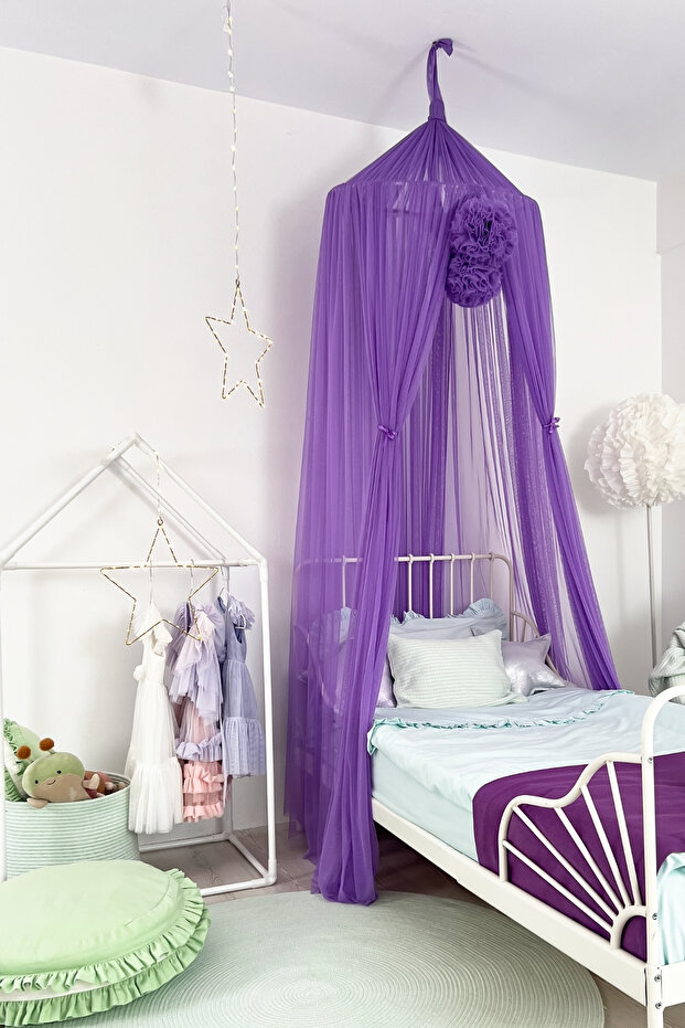 Tül Cibinlik Basic Purple - 7