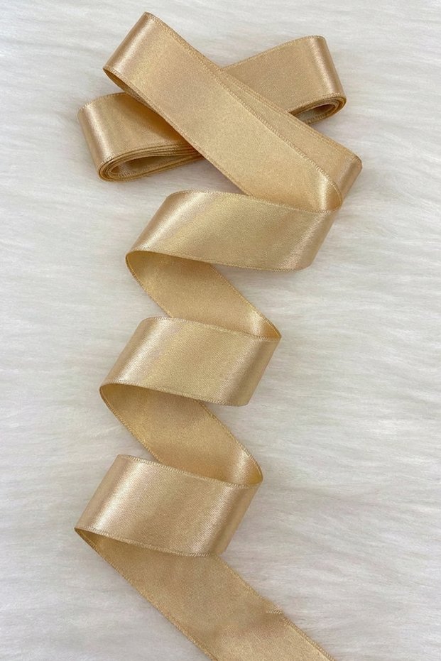 4 cm Mink Double-Sided Satin Ribbon 10 Meters, Bohça Çeyiz Special Day Gift Decoration Ribbon
