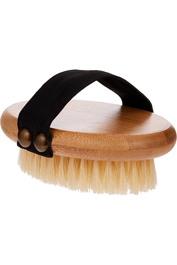 Bamboo Bristle Palm Brush for Gentle Grooming for Short Hair Smooth Coats