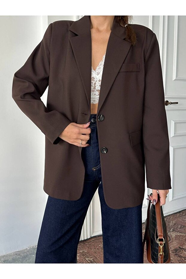 Design Polyviscon Blazer Jacket - 4