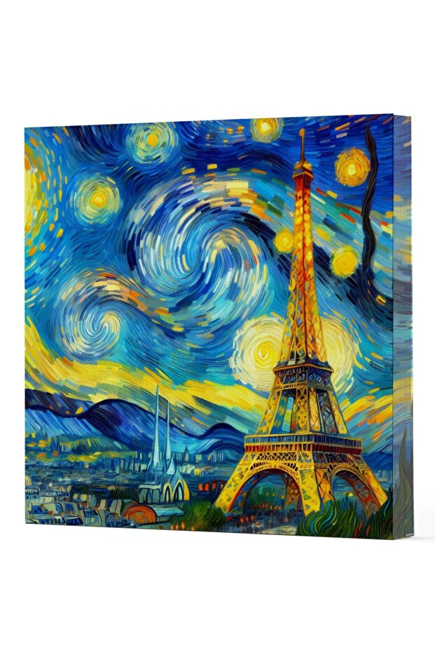 فان جوخ 9 برج إيفل - دفتر ملاحظات 15x15