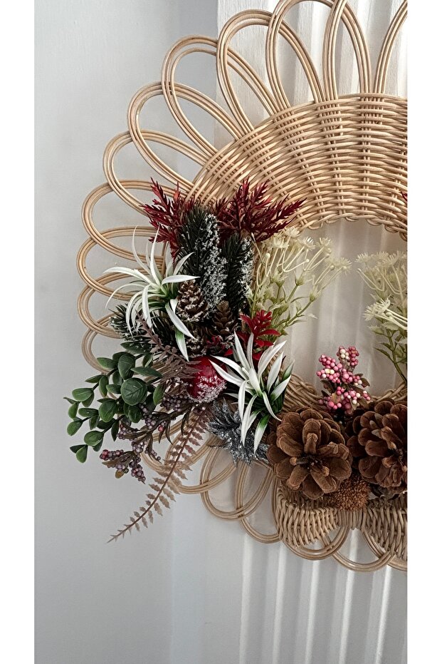 Bambu Çelenk Kapı Süsü - 2