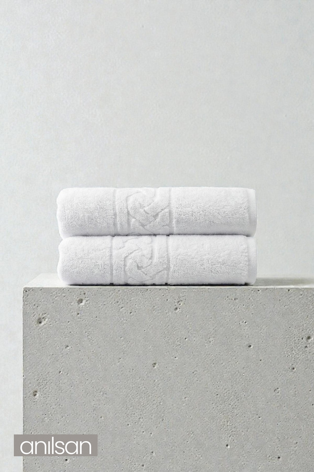 2-Piece Rita Bath Towel - 70X140 Cm, 240Gr, 100% Cotton, Spa and Hotel Towel, Suitable for Daily Use