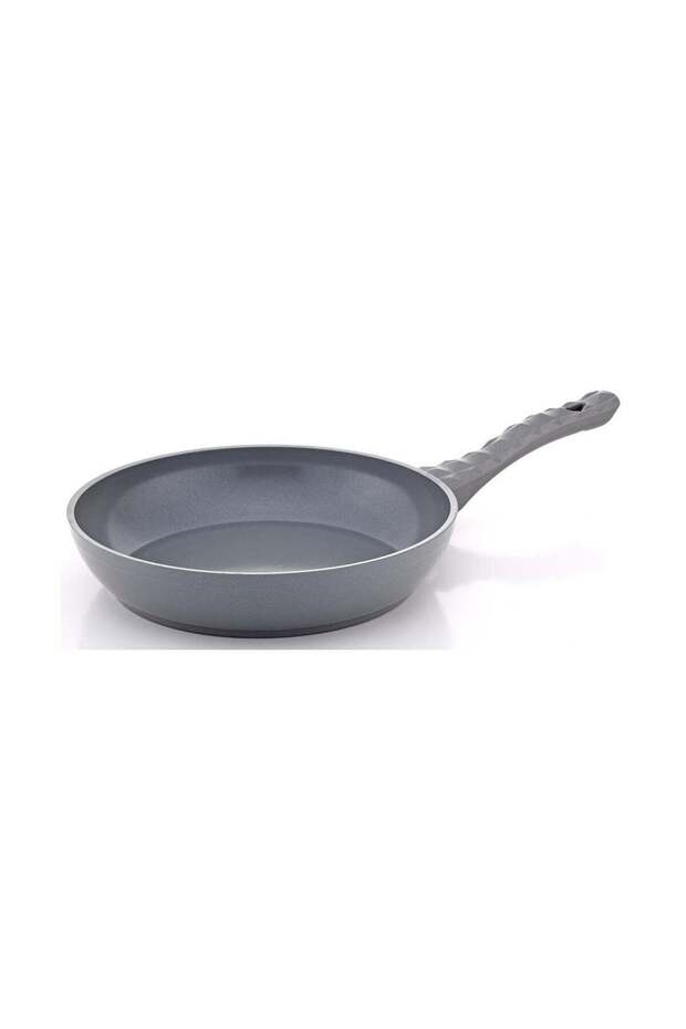 Homemaker Frypan Hella Ceramic Non-Stick Surface - 28cm - PFOA Free - Grey