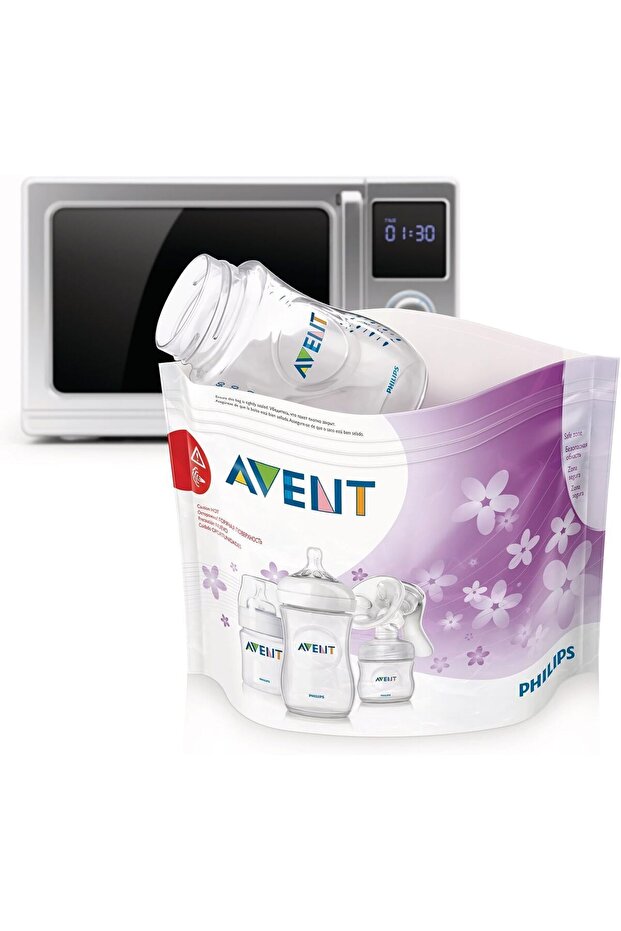 أكياس تعقيم الميكروويف، 5 أكياس - 3