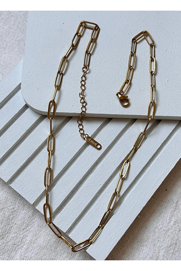 Ataç Model Çelik Kolye (40x5cm) - 2