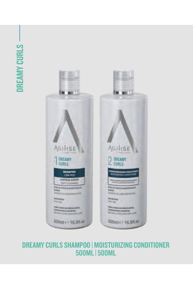 Dreamy Curls Shampoo & Moisturizing Conditioner – 500ml | 500ml