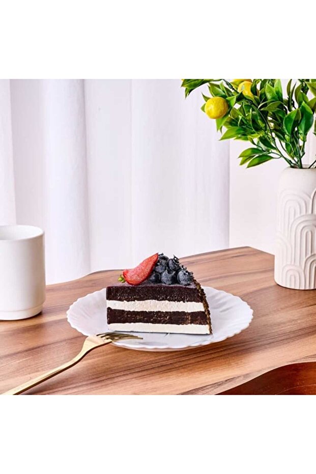 Feston Tatlı Tabağı - Beyaz - 19 cm - 4