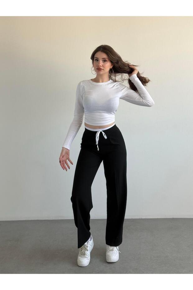 Bel Detay Pantolon - 4