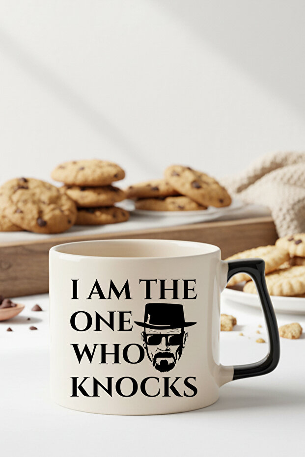 I Am the One Who Knocks Heisenberg Printed Gift D Mug with Handle