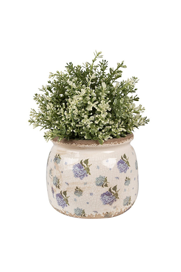 Ceramic flower pot Hydrangeas 16x13 cm - 2