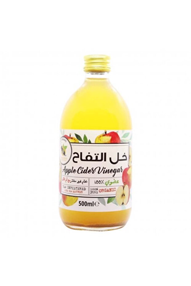 خل التفاح العضوي