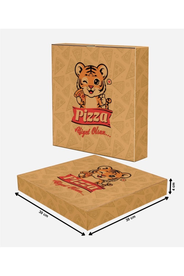 30x30x4 pizza kutusu - 1