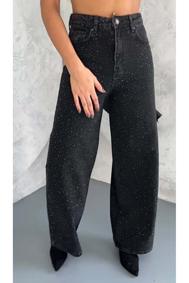 Stone Coated Black Jeans! Design