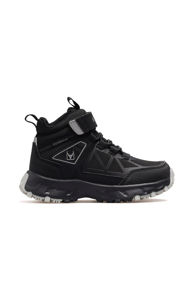 Alaska boy's waterproof outdoor daily boot 25k buck3040 black