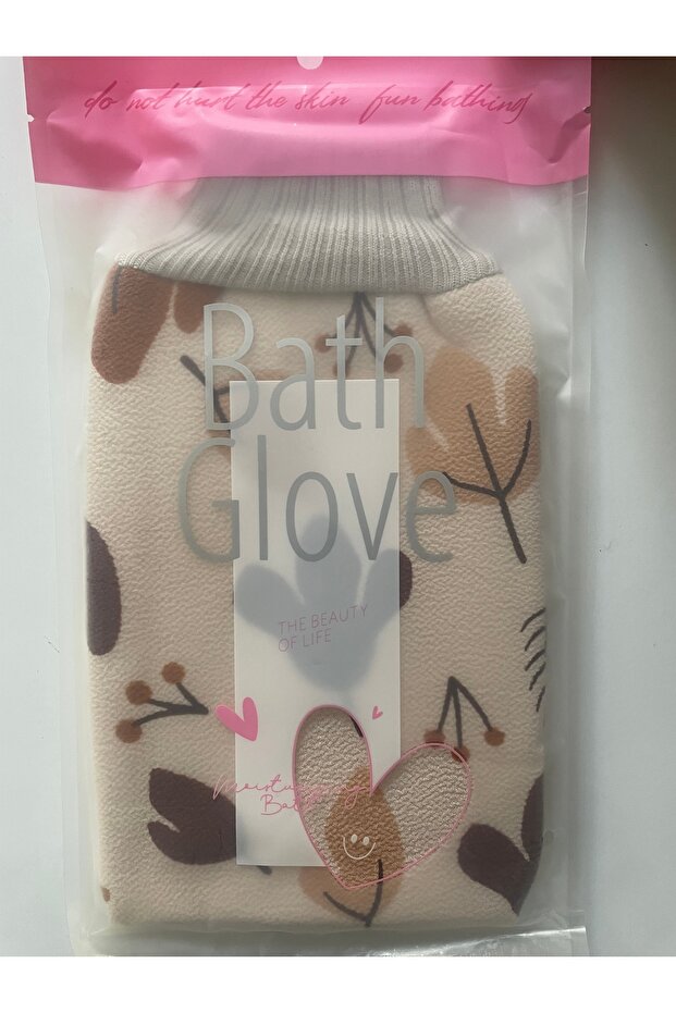 Bath Glove Microfiber Shower Scrubber