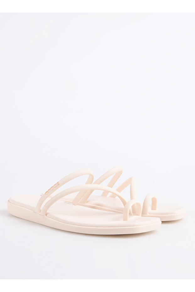 Ekru Kadın Sandalet - 2