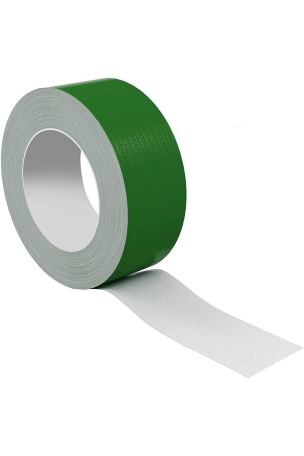 Green Duct Tape 50mm×25m Heavy Duty Adhesive for Sealing, Patching & Cables