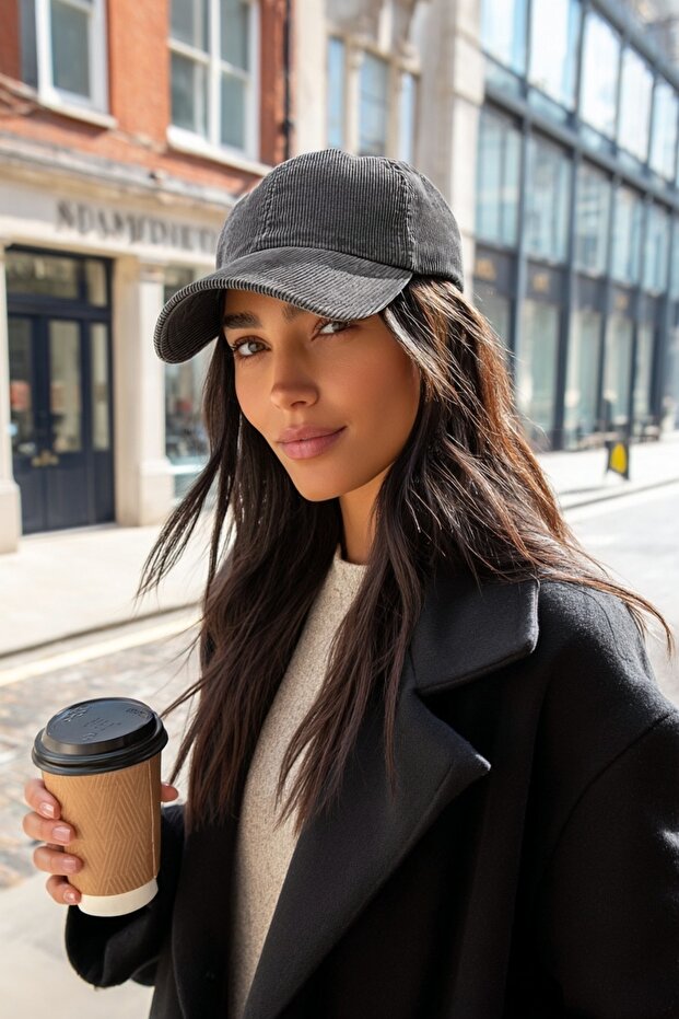 Women's Velvet Textured Premium Hat