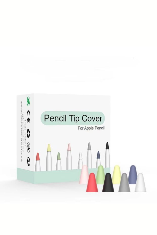 6-Pack Silicone Nib Case for Apple Pencil Pro 3 2 1 Nib Case Apple Generation Cases Stylus Pen Tip Cover